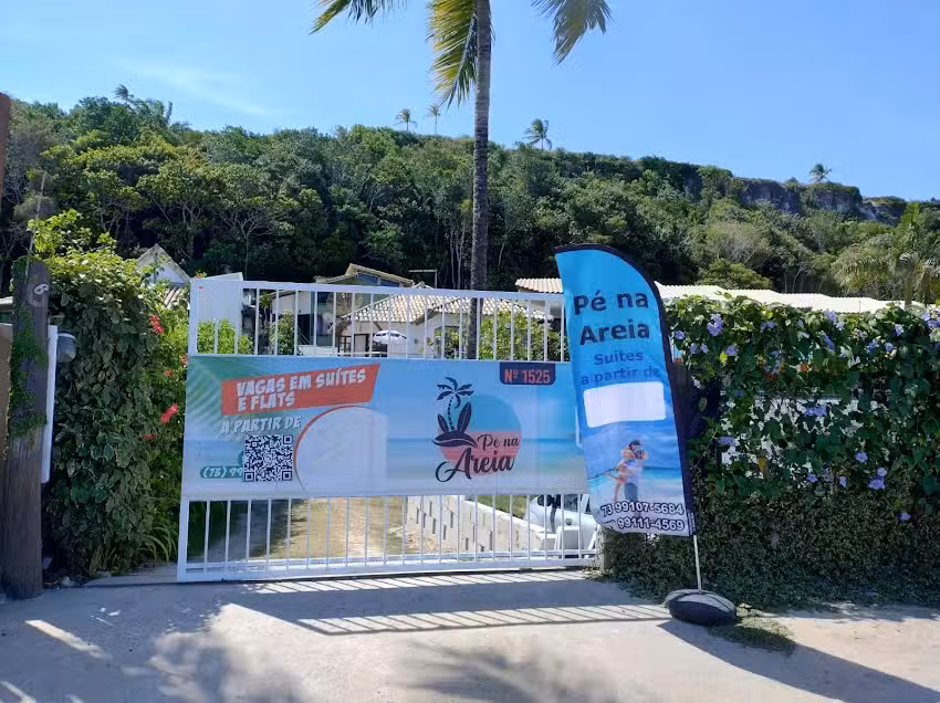 Apart e suites P&eacute;s na Areia Porto Seguro