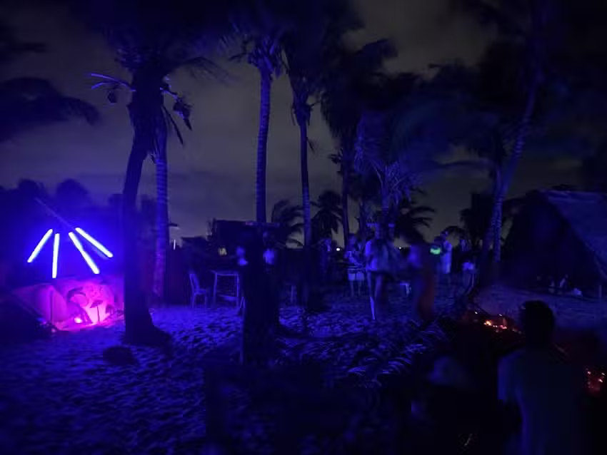 Beach Camping Brazil