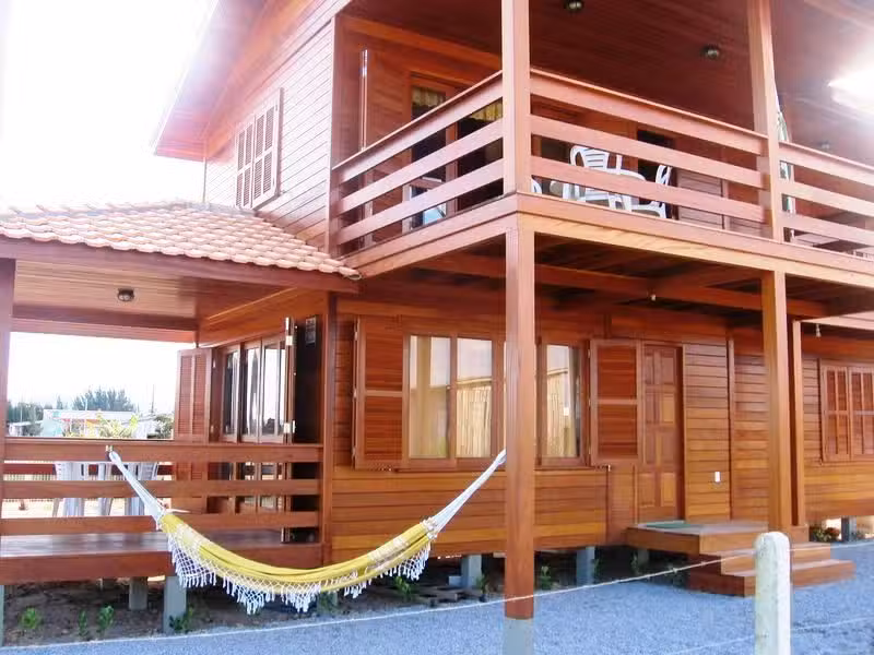 Casas &ldquo;La Tatuira&rdquo; &ndash; Cabanas Albar, Terra, Verde e Amarela