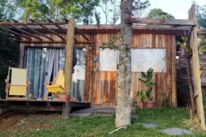 Chal&eacute; Madeira R&uacute;stica