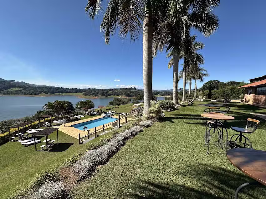 Chal&eacute; Represa e Camping Park trailer Recanto Varanda do Sol