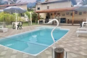 Chal&eacute;s Po&ccedil;o Azul