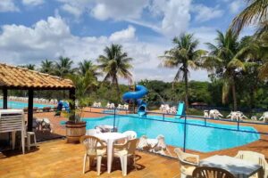 Est&acirc;ncia Montagner Parque Hotel Fazenda | Restaurante Pesqueiro e Piscinas