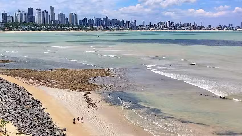 FLAT A BEIRA MAR DE JO&Atilde;O PESSOA com AR