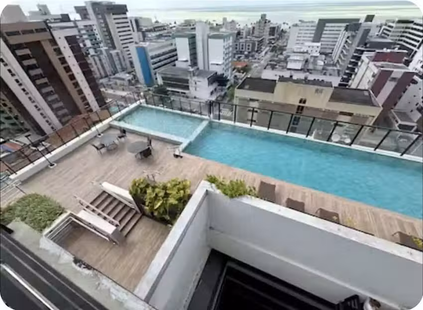 Flat aconchegante e sofisticado em Tamba&uacute;/Jo&atilde;o Pessoa