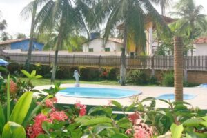 Flat luxuoso beira mar enseada