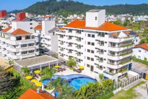 Hotel Palace 1 &ndash; P&eacute; na areia em Canasvieiras norte da ilha, Florian&oacute;polis &ndash; SC