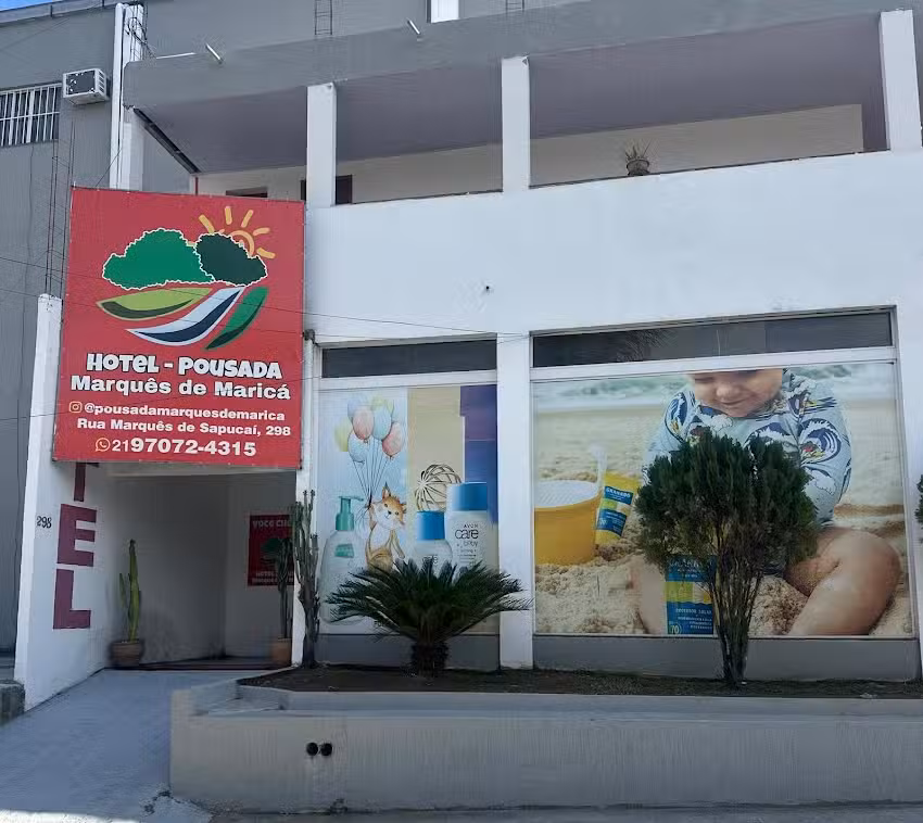 Hotel-Pousada Marqu&ecirc;s de Maric&aacute; (Pre&ccedil;os di&aacute;ria entre R$ 240 Individual . Pernoite consulte valores )