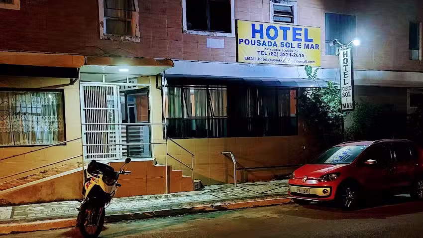 Hotel Pousada Sol e Mar di&aacute;rias a partir de R$80,00 | Mensal R$750,00 &ndash; no centro litor&acirc;neo Macei&oacute; Al | Ambiente familiar!