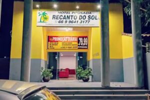 Hotel R$ 70 Recanto do Sol 1 Alto Taquari – 3 minutos do centro – Durma bem sem o barulho da cidade!