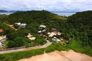 Ondas da Grande cama e cafe