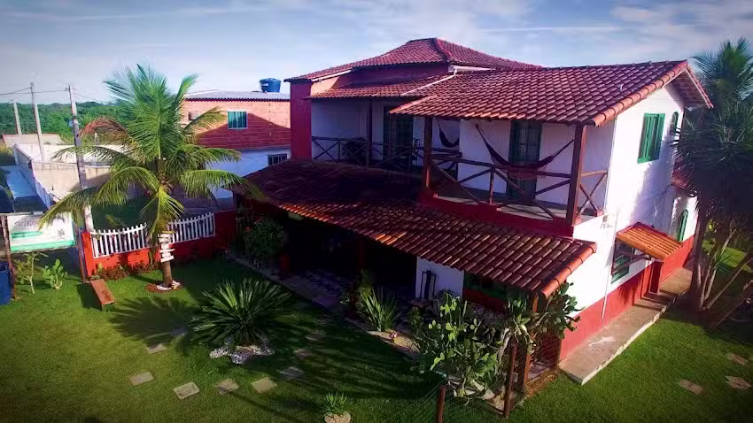 Pousada da Teteia em Praia Seca na Praia da Pernambuca