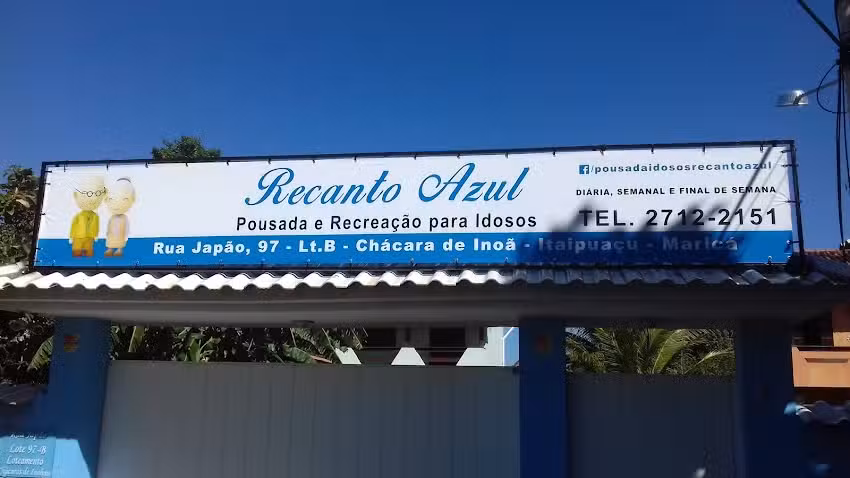 Pousada Para Idosos Recanto Azul