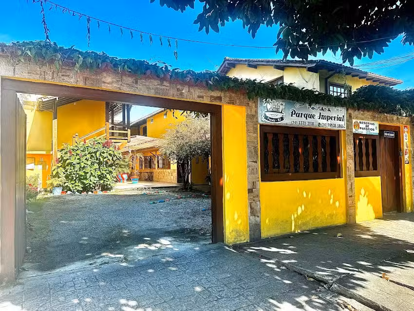 Pousada Parque Imperial no centro de Paraty