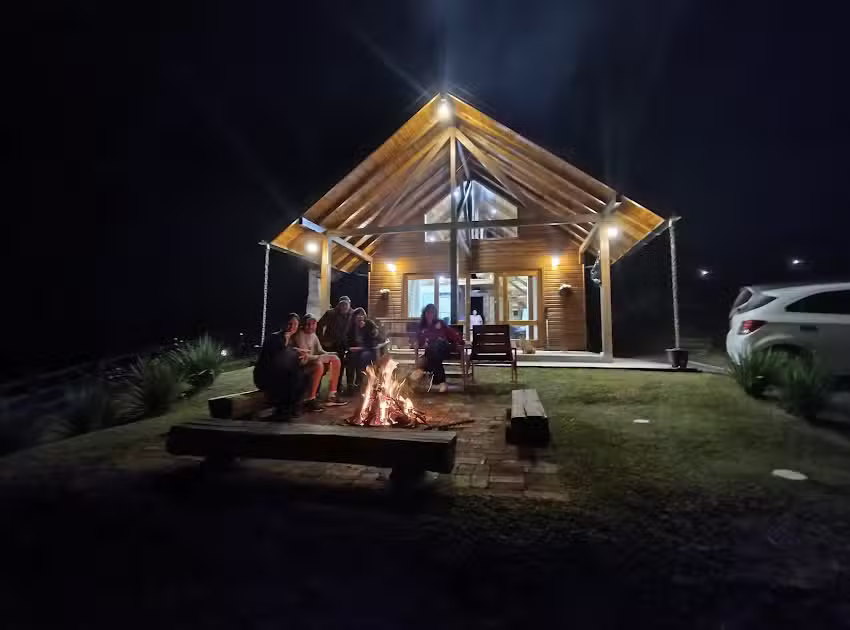 Quinta do Vale Urubici &ndash; Cabana com Banheira e Casa de Campo Fam&iacute;lia