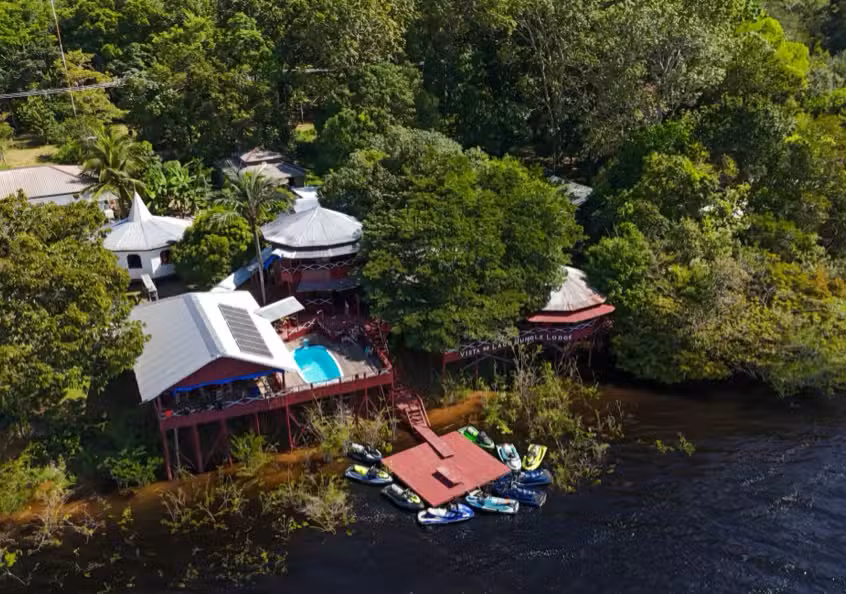 Vista do Lago Jungle Lodge